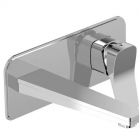 Just Taps HIX Single Lever Wall Mounted Basin Mixer Chrome 33231