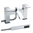 Nuie Vibe Bath Shower Mixer With Shower Kit and Bracket