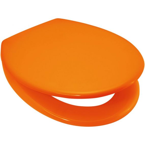 Rainbow Orange Soft Close Quick Release Toilet Seat