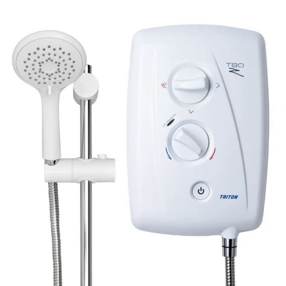 Triton T80Z Fast Fit Electric Shower White 9.5KW