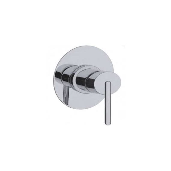 JustTaps Ovaline Concealed Single Lever Shower Mixer Chrome 2618227