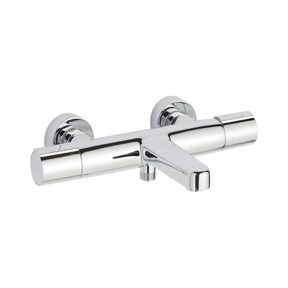 Hugo wall mounted thermostatic bath shower mixer without kit , HP 1