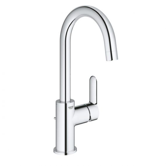 Grohe Bauedge One Handle Mixer Basin Tap Large with Pop up Waste 