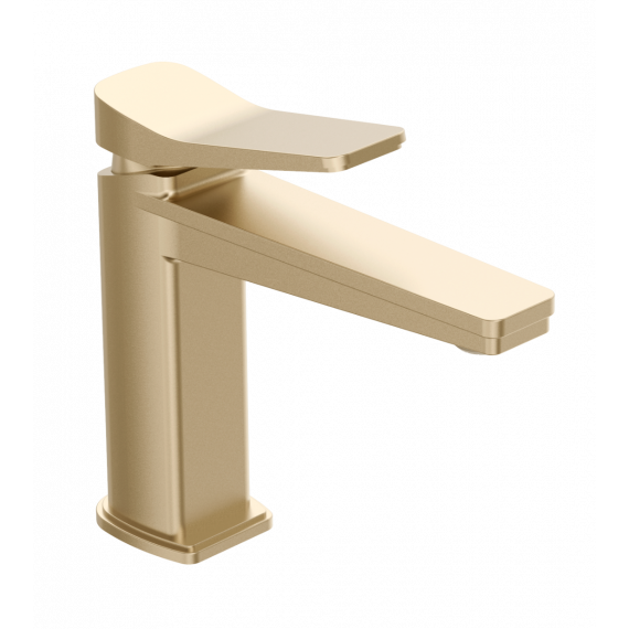 Just Taps HIX Single Lever Basin Mixer Brushed Brass 33001BBR