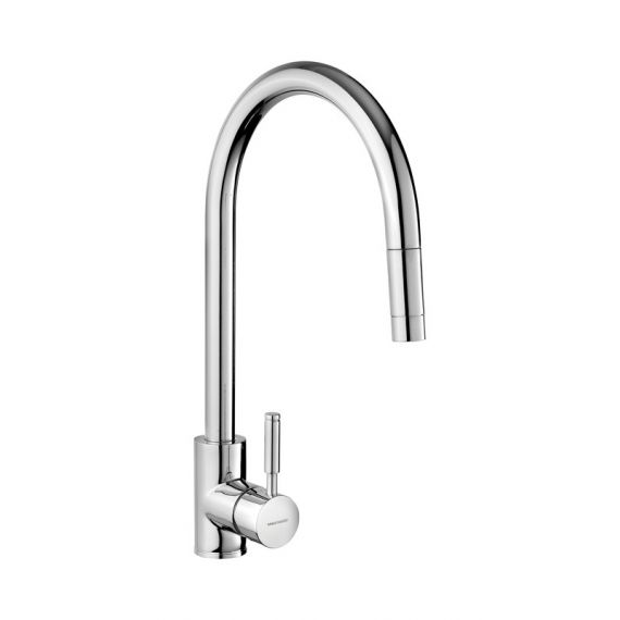 Rangemaster Aquatrend Chrome Single Lever Pull Out Tap