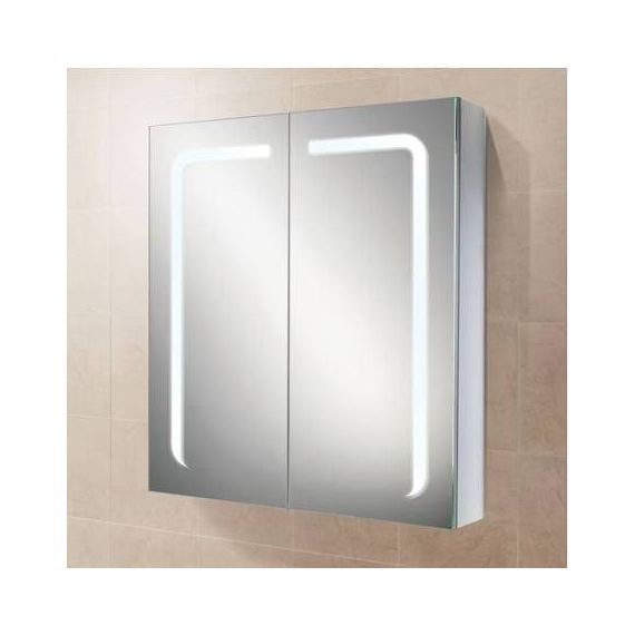 HiB Stratus 60 LED Aluminium Demisting Mirror Cabinet 46900