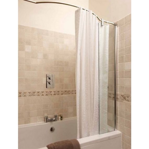 Kudos Silver Over Bath Shower Panel