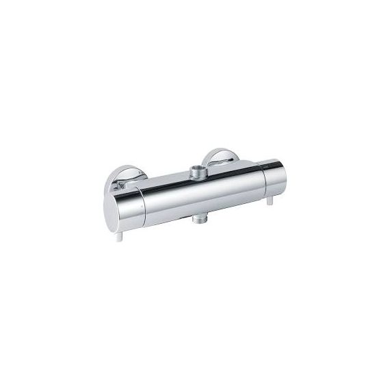 JustTaps Florence Thermostatic Wall Mounted Bar Valve 2 Outlet Chrome 5281