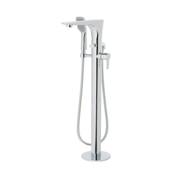Just Taps Amore Floor Standing Bath Shower Mixer With Kit