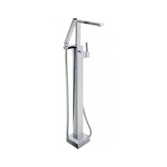 JustTaps Athena Side Lever Floor Standing Bath Shower Mixer With Kit 86158SD
