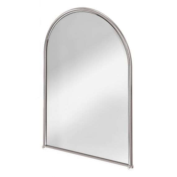 Burlington Arched Mirror Chrome Frame
