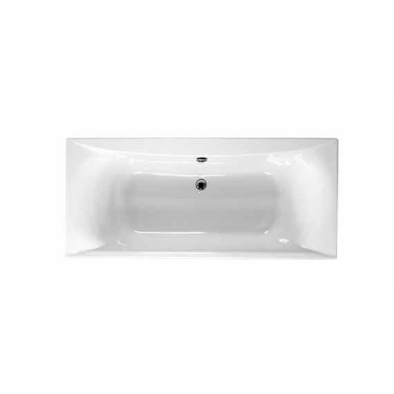 Carron Alpha Rectangular 1800 x 800mm Double Ended Bath