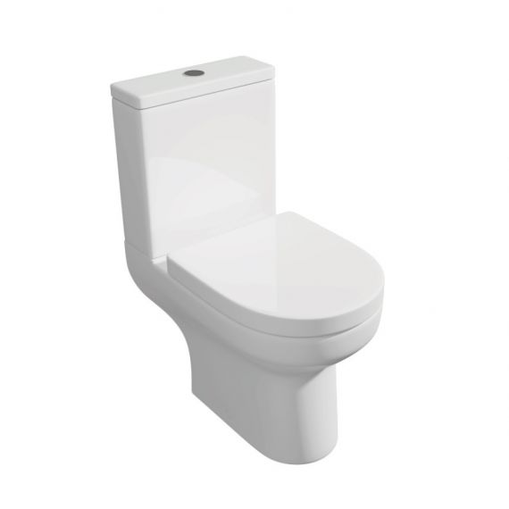 Kartell Bijoux Close Coupled Toilet Inc Premium Soft Close Seat 