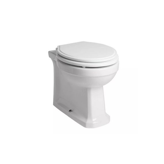 Roper Rhodes Traditional Back to Wall WC Pan - White - BTW850S