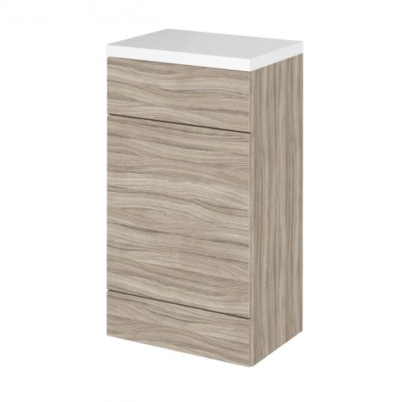 Hudson Reed Fusion Drfitwood 500mm WC Unit & Top