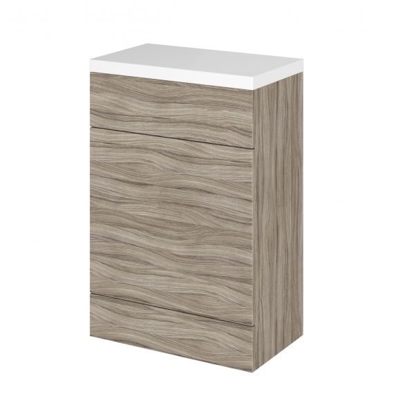 Hudson Reed Fusion Driftwood 600mm WC Unit & Top