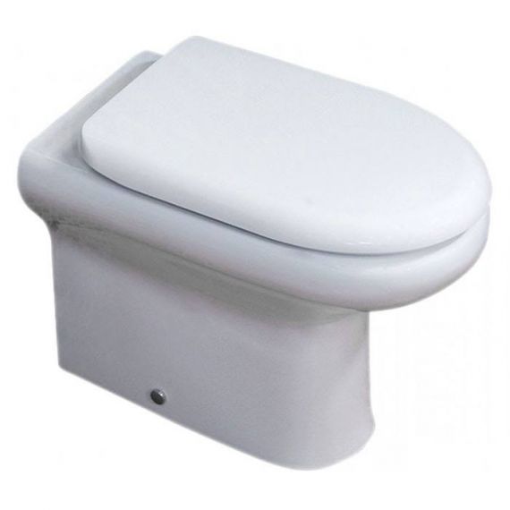 RAK Compact Back to Wall Toilet and Soft Close Seat COMBTWPAN/010