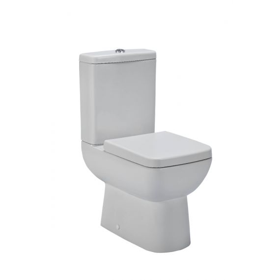 Nuie Ambrose Compact Semi Flush to Wall WC & Seat 