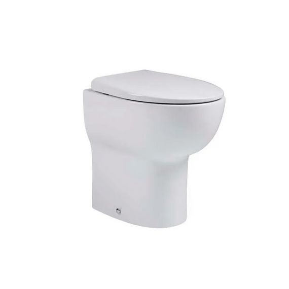 Tavistock Loft Comfort Height Back To Wall WC with Seat - DC14027 O803SC-SF