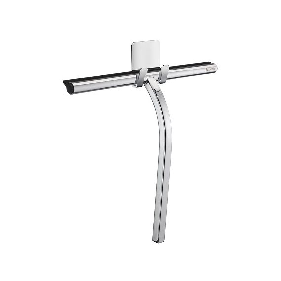 Smedbo Sideline Polished Chrome Bathroom Shower Squeegee & Hook, Dk2150