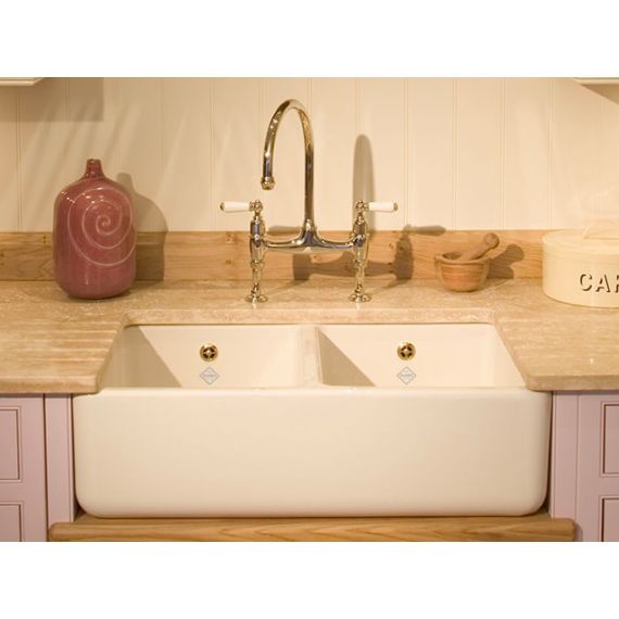 Shaws of Darwen Classic Double 800 Belfast Kitchen Sink SCLD800WH