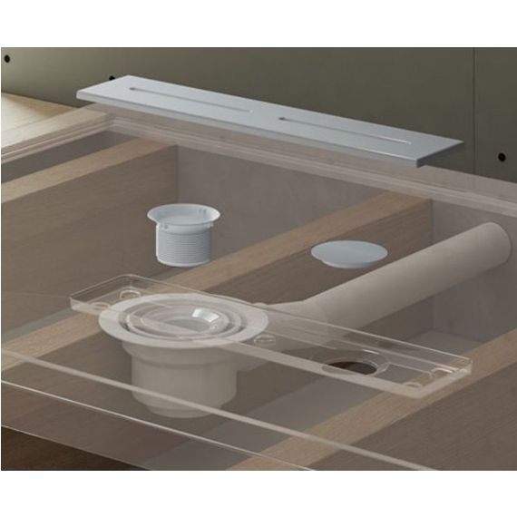 Kudos Connect2 Shower Tray Waste White