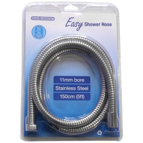 EuroShowers Easy Shower Hose 11mm Metal 48120