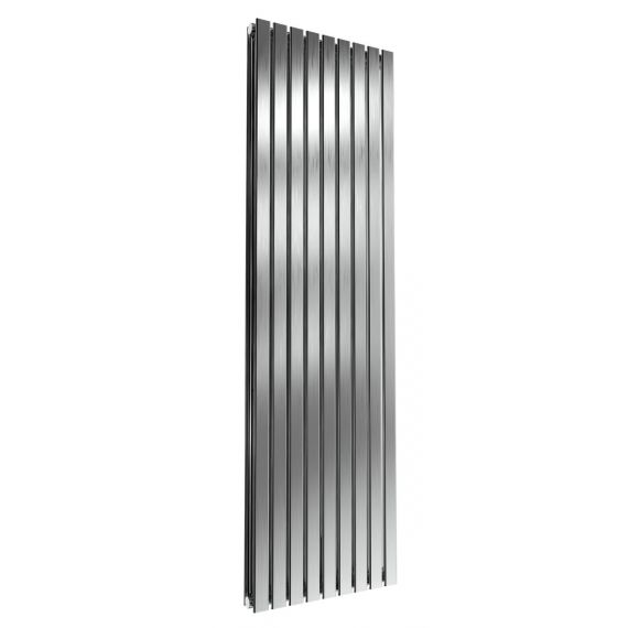 Reina Flox Double Vertical 1800 X 531mm Brushed Stainless Steel Radiator
