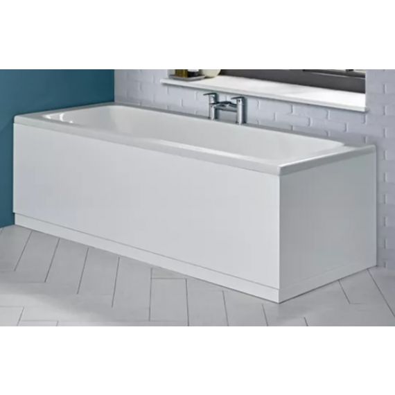 Roper Rhodes Helios Isocore 1700mm Waterproof Gloss White Front Bath Panel & 12mm Plinth - White - DC5001
