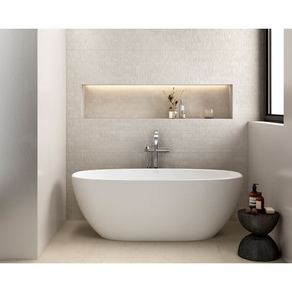 Victoria + Albert Barcelona 1500 Freestanding Bath Quarrycast Gloss White