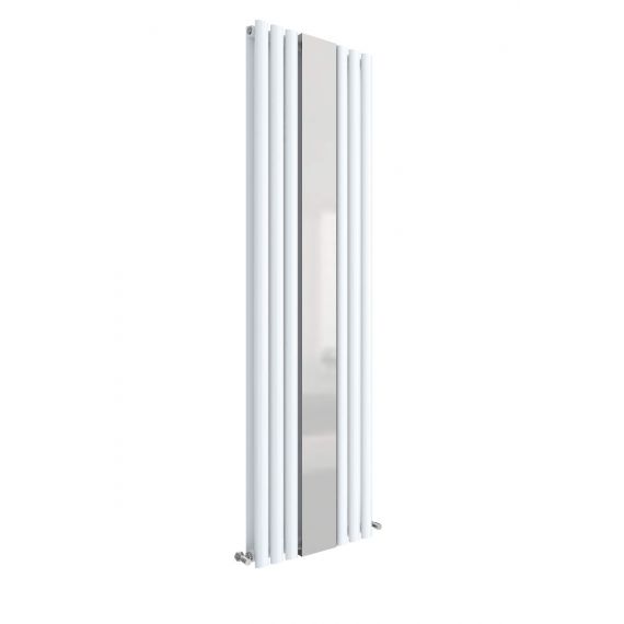 Revive Double Panel Radiator With Mirror White 1800 x 499mm