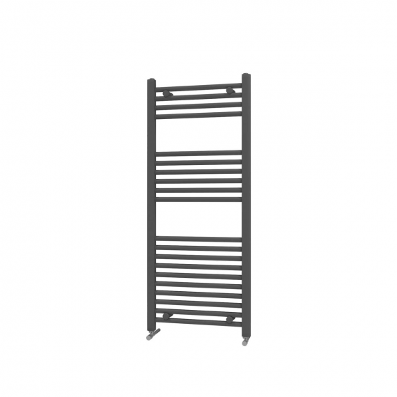 Scudo Strive 22mm Straight Towel Rail 500mm x 1200mm Anthracite ST-50120-A