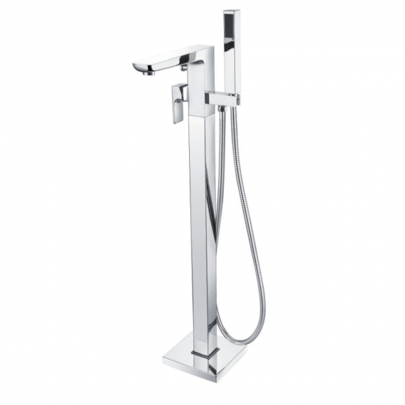Scudo Muro Chrome Freestanding Bath Shower Mixer TAP240