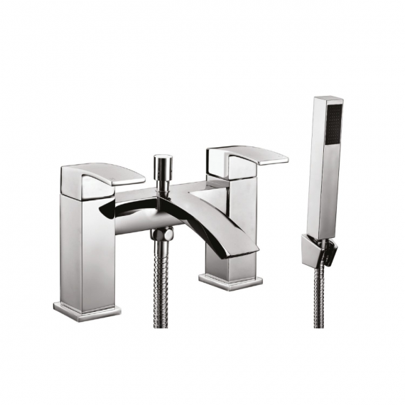 Scudo Descent Bath Shower Mixer With Shower Kit And Wall Bracket TAP033L