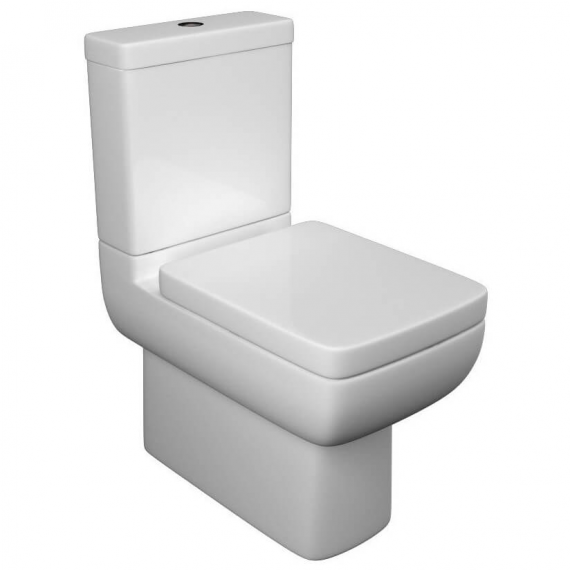 Kartell Options 600 Close To Wall Close Coupled Toilet Set With Soft Close Seat