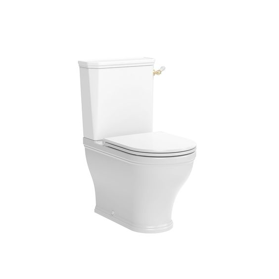 Roper Rhodes Widcombe Close Coupled Fully Enclosed Rimless Toilet Pan