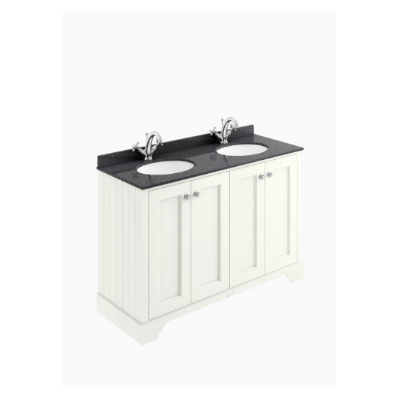 Bayswater 1200mm 4-Door Basin Cabinet - Pointing White