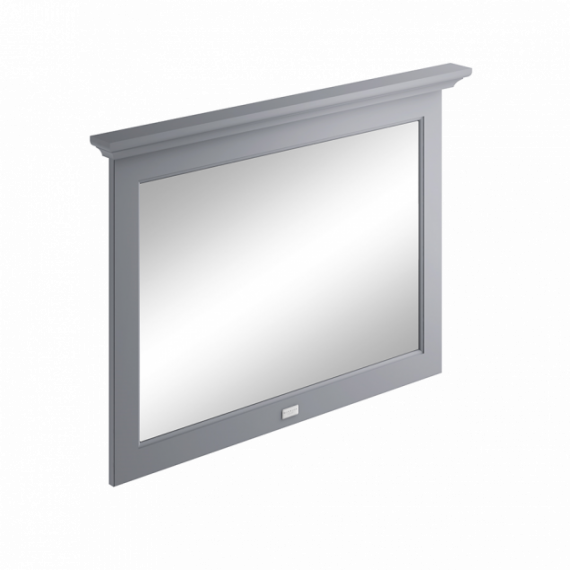 Bayswater 1000mm Flat Mirror - Plummett Grey