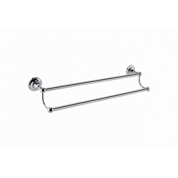 Bayswater Victorian Double Towel Rail - Chrome