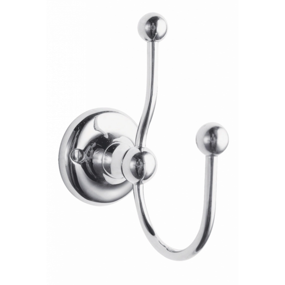 Bayswater Double Robe Hook - Chrome