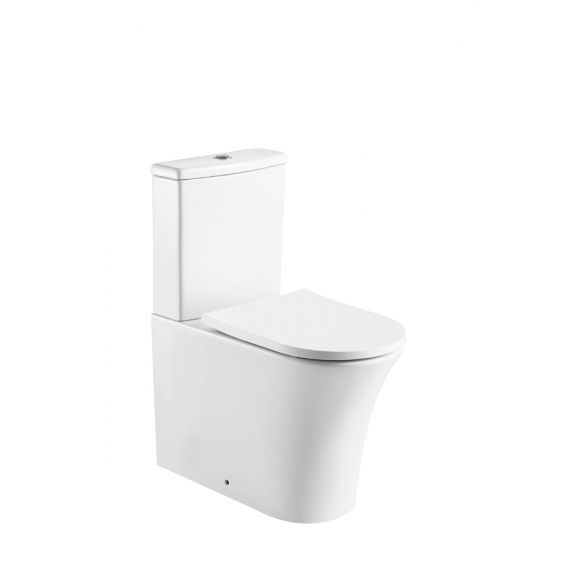 Kameo Fully Back To Wall C/C Rimless Toilet & Soft Close Seat 