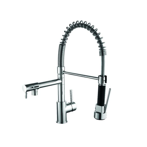 Techno Kitchen Sink Mixer With Pull Out Spray 