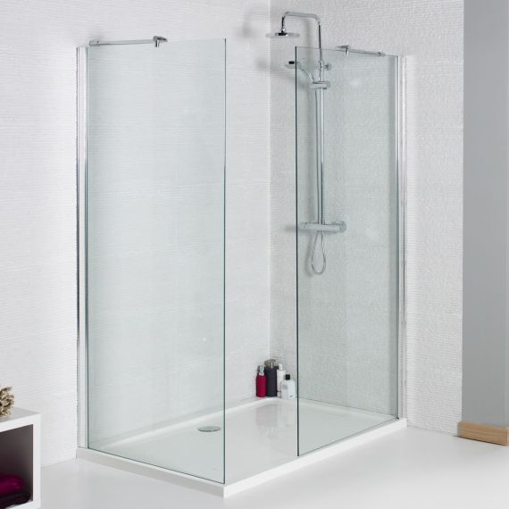 1000mm 8mm Wetroom Glass Panel