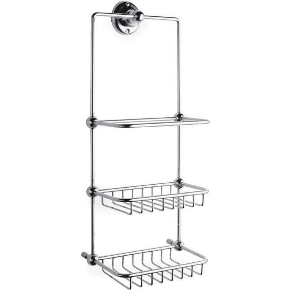 Nuie Traditional Shower Tidy Chrome