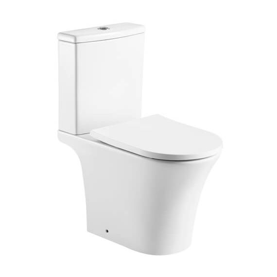 Kameo Full Access C/C Rimless Toilet & Soft Close Seat 