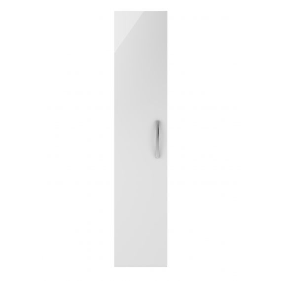 Nuie Athena Gloss White 300mm Tall Unit (1 Door)