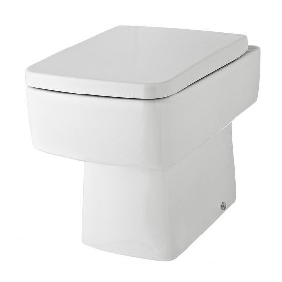 Nuie Bliss Back to Wall Pan including soft close seat