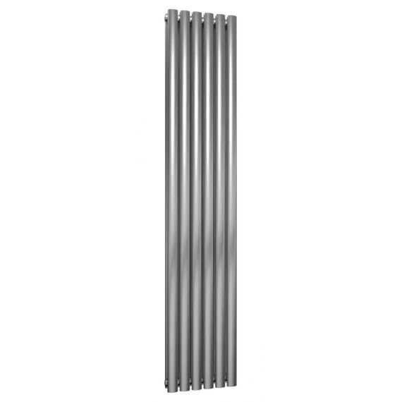 Reina Nerox Double Brushed 1800 x 354mm Vertical Radiator RNS-NRX1835SD
