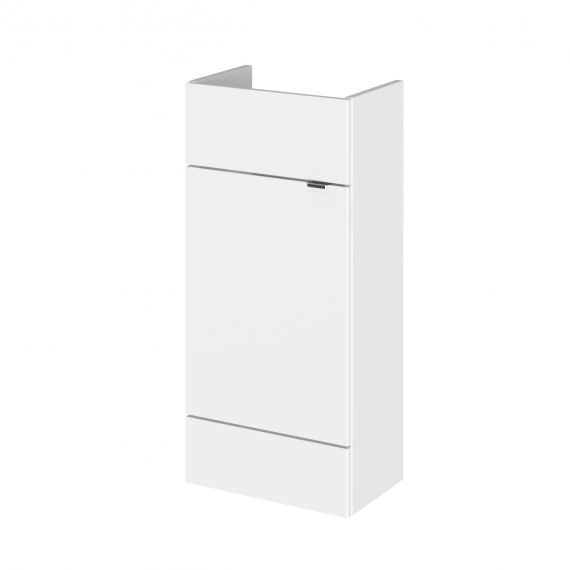 Hudson Reed Fusion Gloss White 400mm Vanity Unit - Compact
