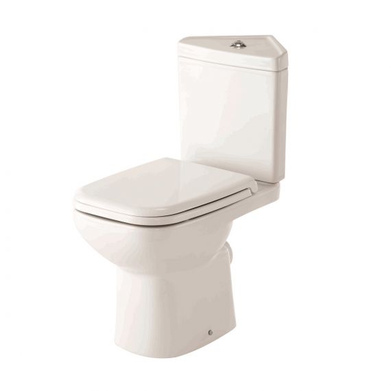 Rak Luxury Corner Toilet Origin 62 With Urea Soft Close Seat